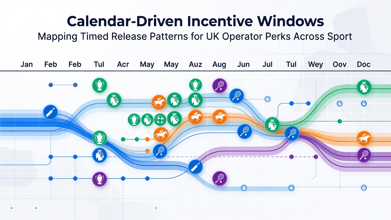 Heatmap illustrating incentive density across months for UK betting operators in sports and casino products