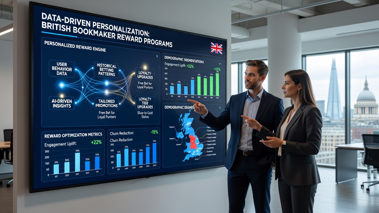 Example of segmented user profiles and tailored reward flows in bookmaker analytics systems