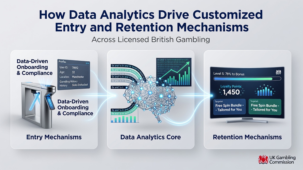 Visualization of retention analytics tracking repeat engagement and personalized incentive triggers