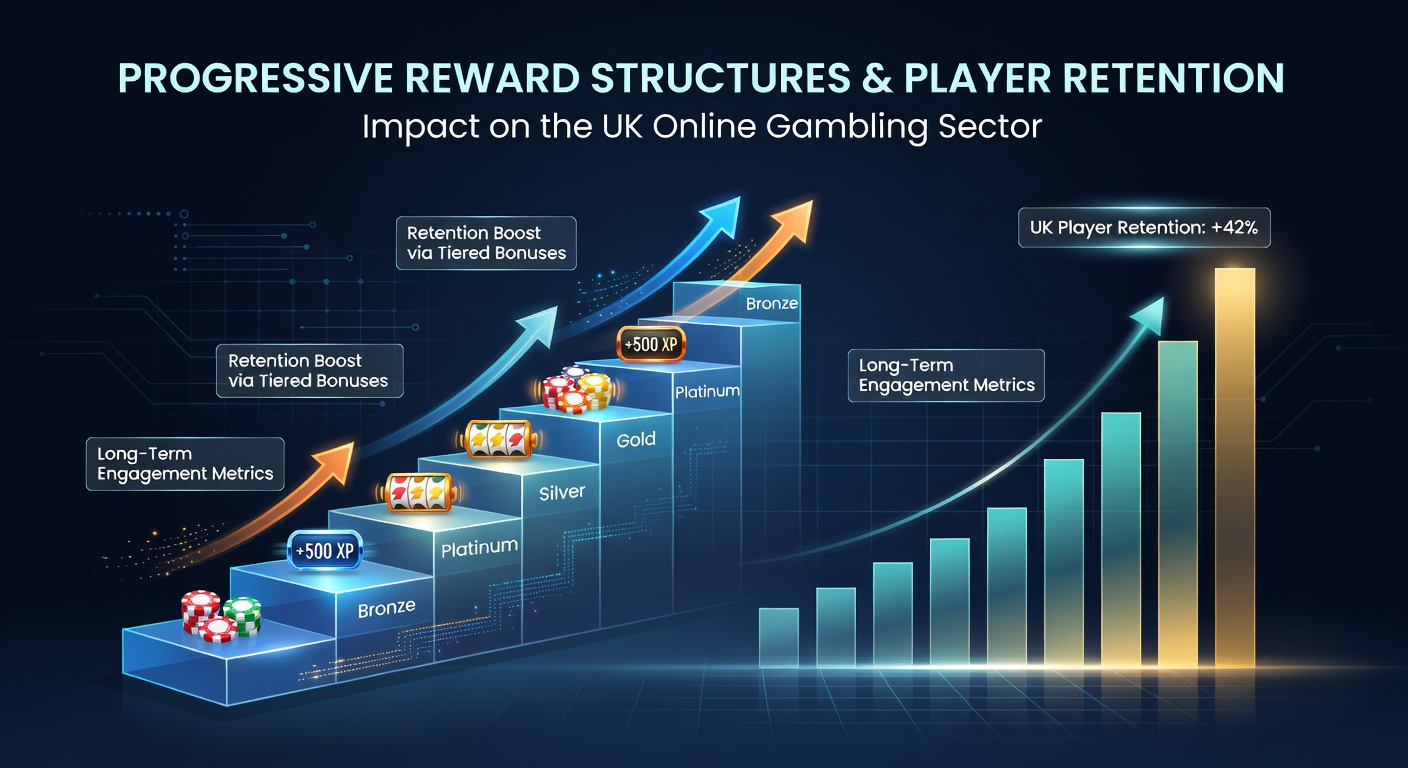 UK online gambling operators implementing tiered loyalty programs with escalating rewards to boost long-term player engagement
