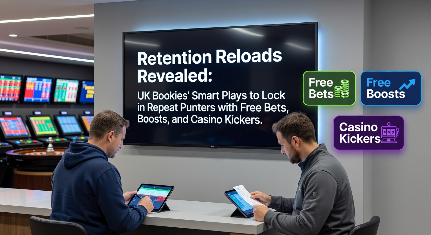 UK punters engaging with betting apps, highlighting free bet notifications and loyalty rewards on screens