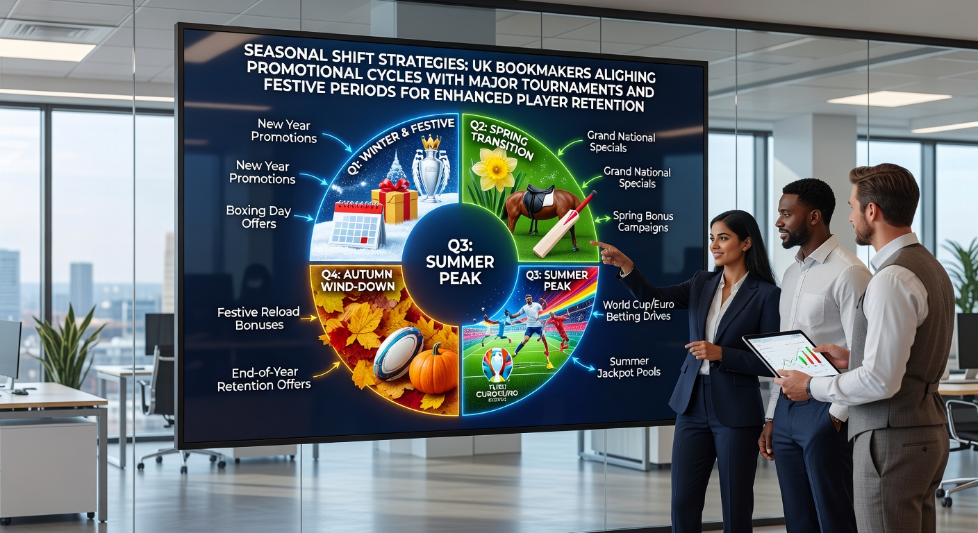 UK bookmakers adjusting promotional calendars around major sports tournaments and holiday seasons
