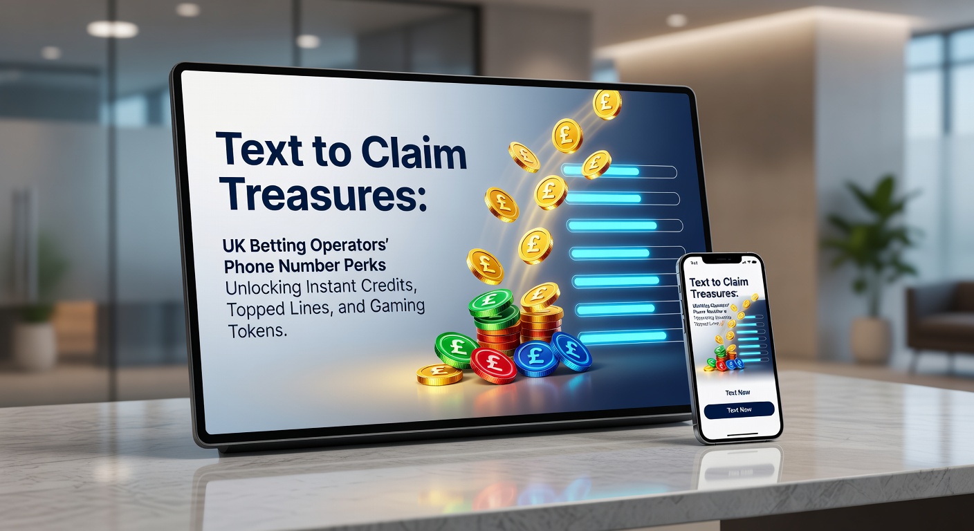 Smartphone screen displaying SMS verification for instant betting credits from a UK operator, with a confirmation code highlighted